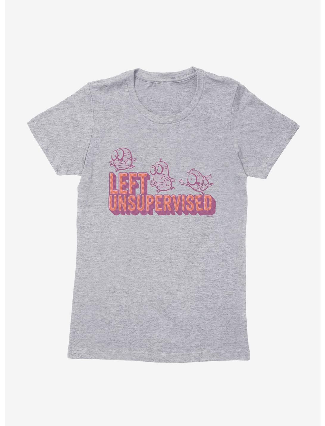 Minions Spotty Left Unsupervised Womens T-Shirt, HEATHER, hi-res