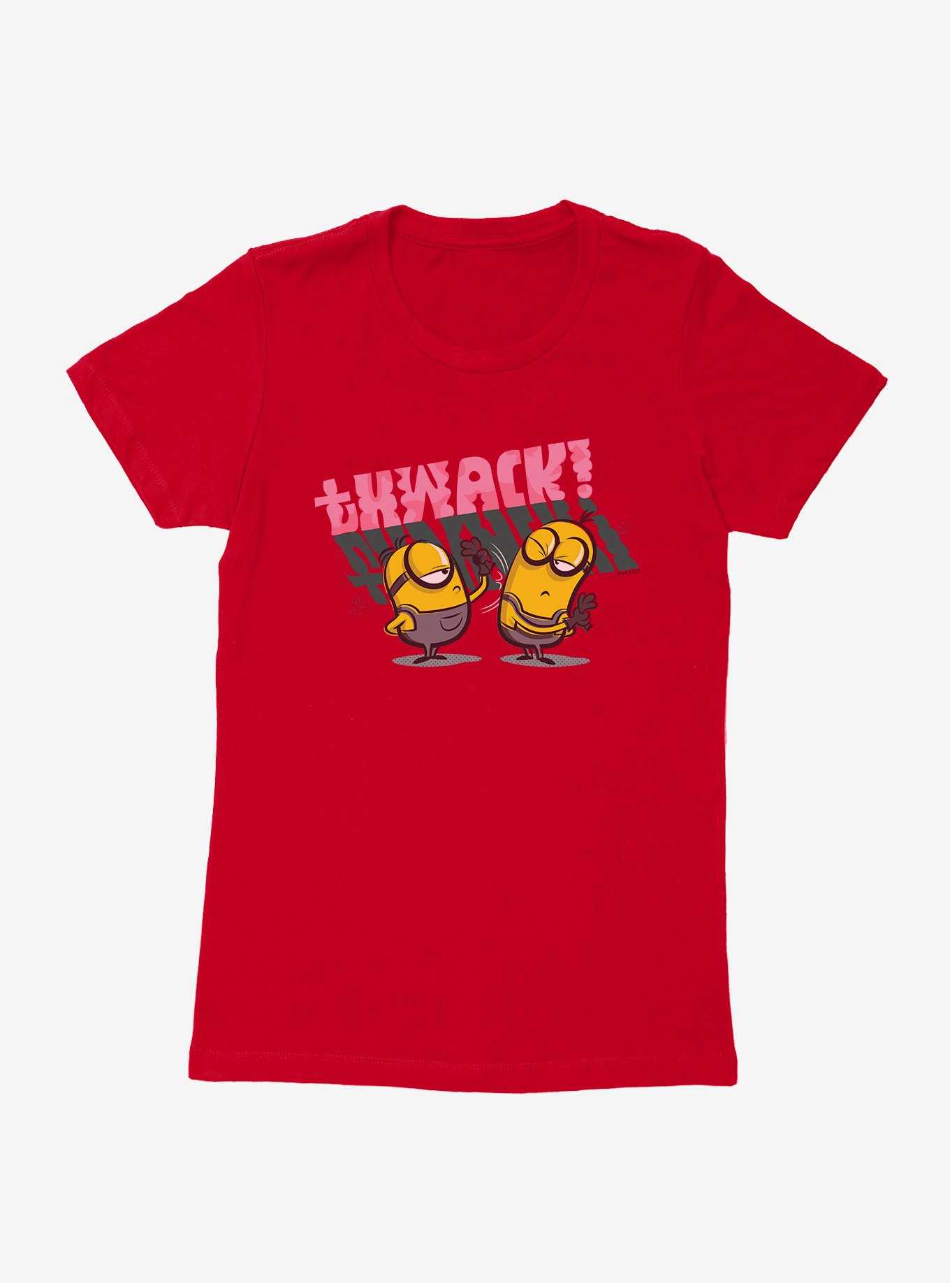 Minions Stuart Thwacks Kevin Womens T-Shirt, , hi-res