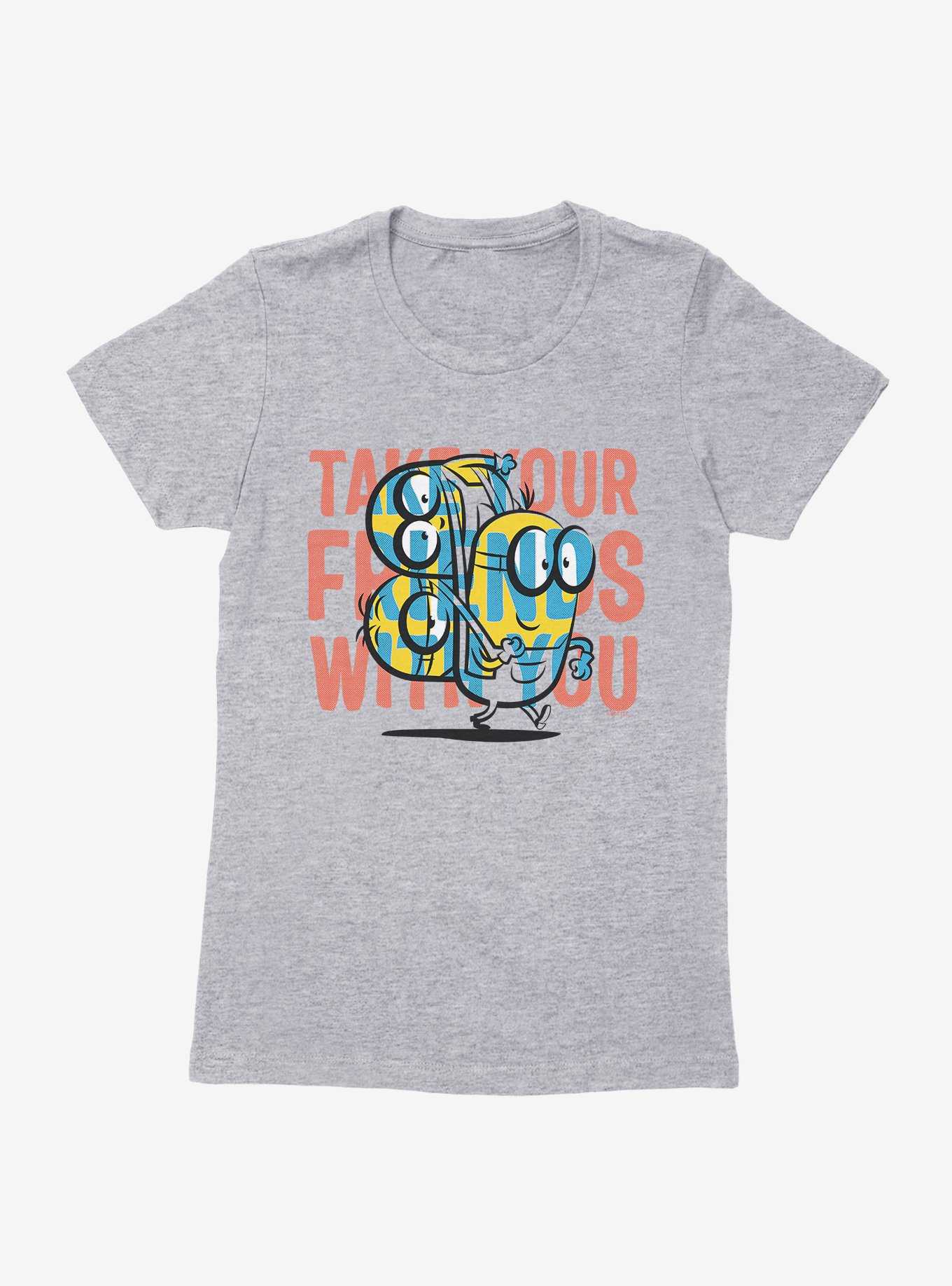 Minions Take Your Friends Womens T-Shirt, , hi-res
