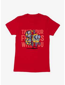 Minions Take Your Friends Womens T-Shirt, , hi-res