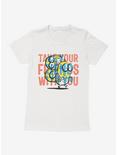 Minions Take Your Friends Womens T-Shirt, WHITE, hi-res