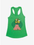 Minions Groovy Take Your Friends Womens Tank Top, KELLY GREEN, hi-res