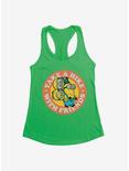 Minions Hike With Friends Womens Tank Top, KELLY GREEN, hi-res