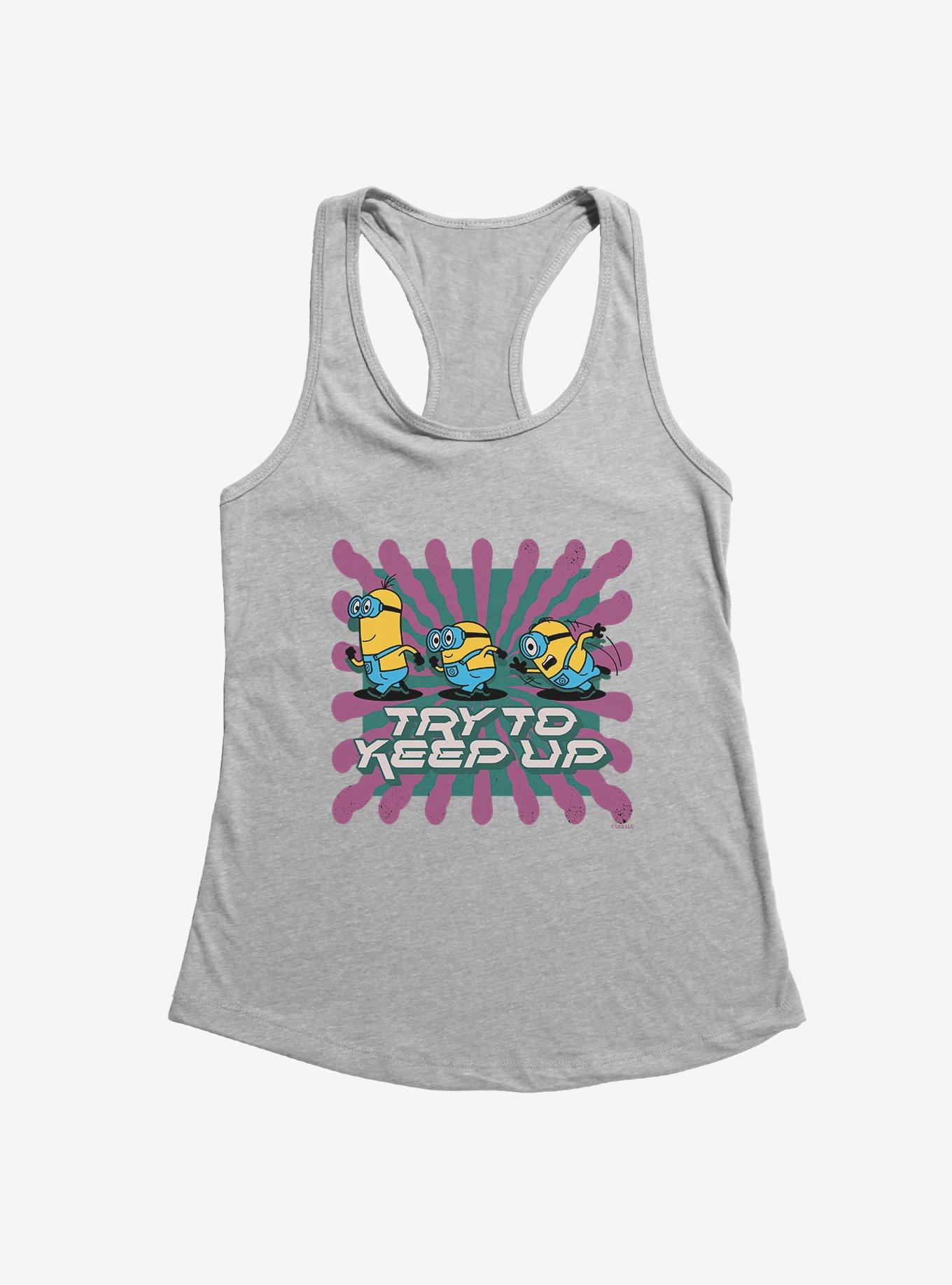 Minions Keep Up Womens Tank Top, , hi-res