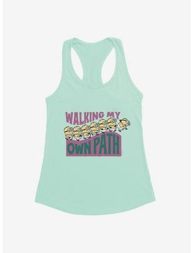 Minions On My Own Path Womens Tank Top, , hi-res