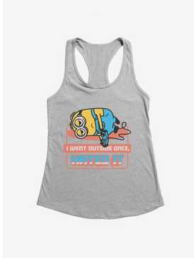 Minions Stay Inside Womens Tank Top, , hi-res