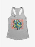 Minions Take Your Friends Womens Tank Top, HEATHER, hi-res