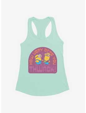 Minions Vintage How Dare You Womens Tank Top, , hi-res