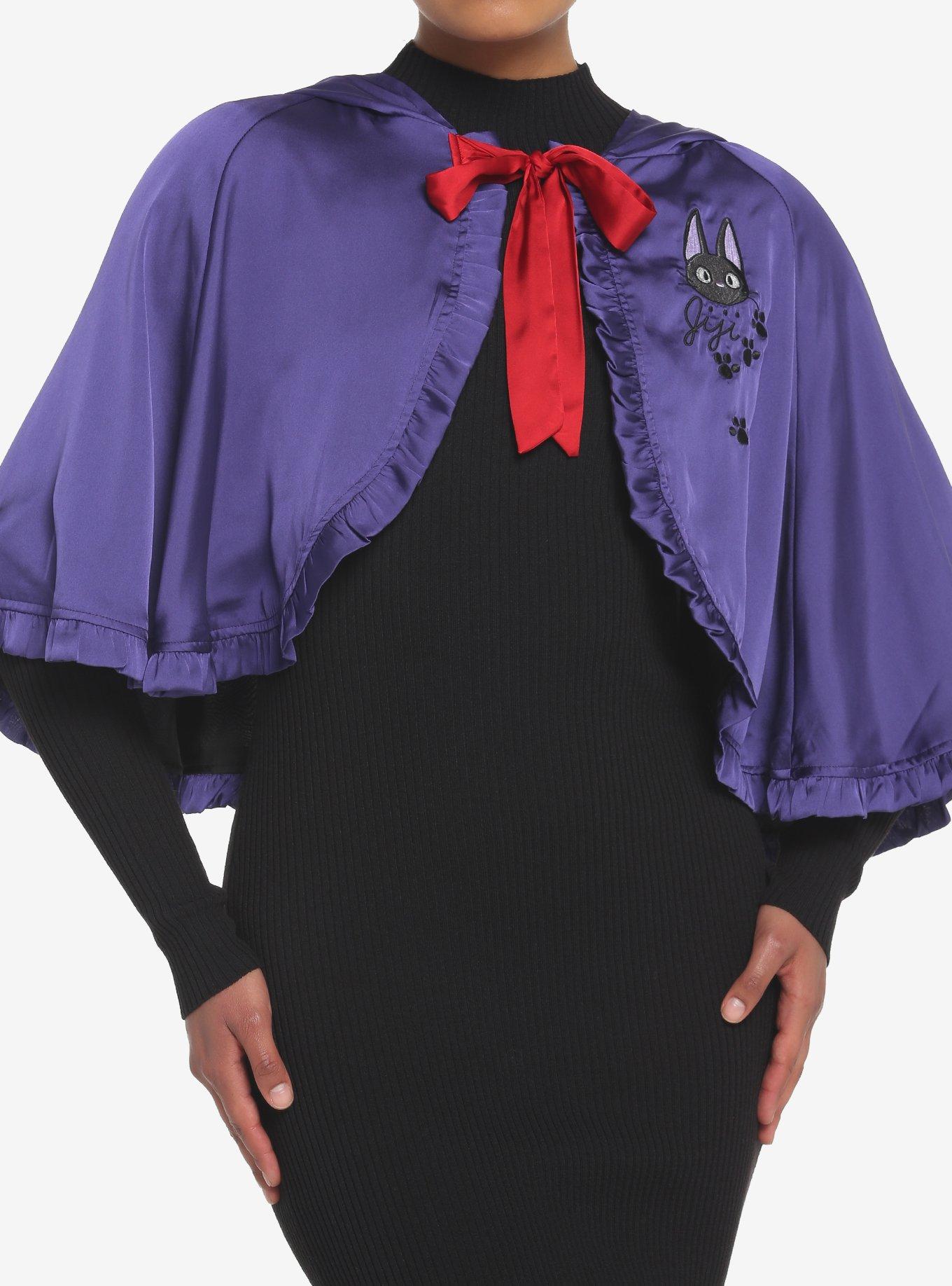 Her Universe Studio Ghibli Kiki's Delivery Service Jiji Capelet, MULTI, hi-res