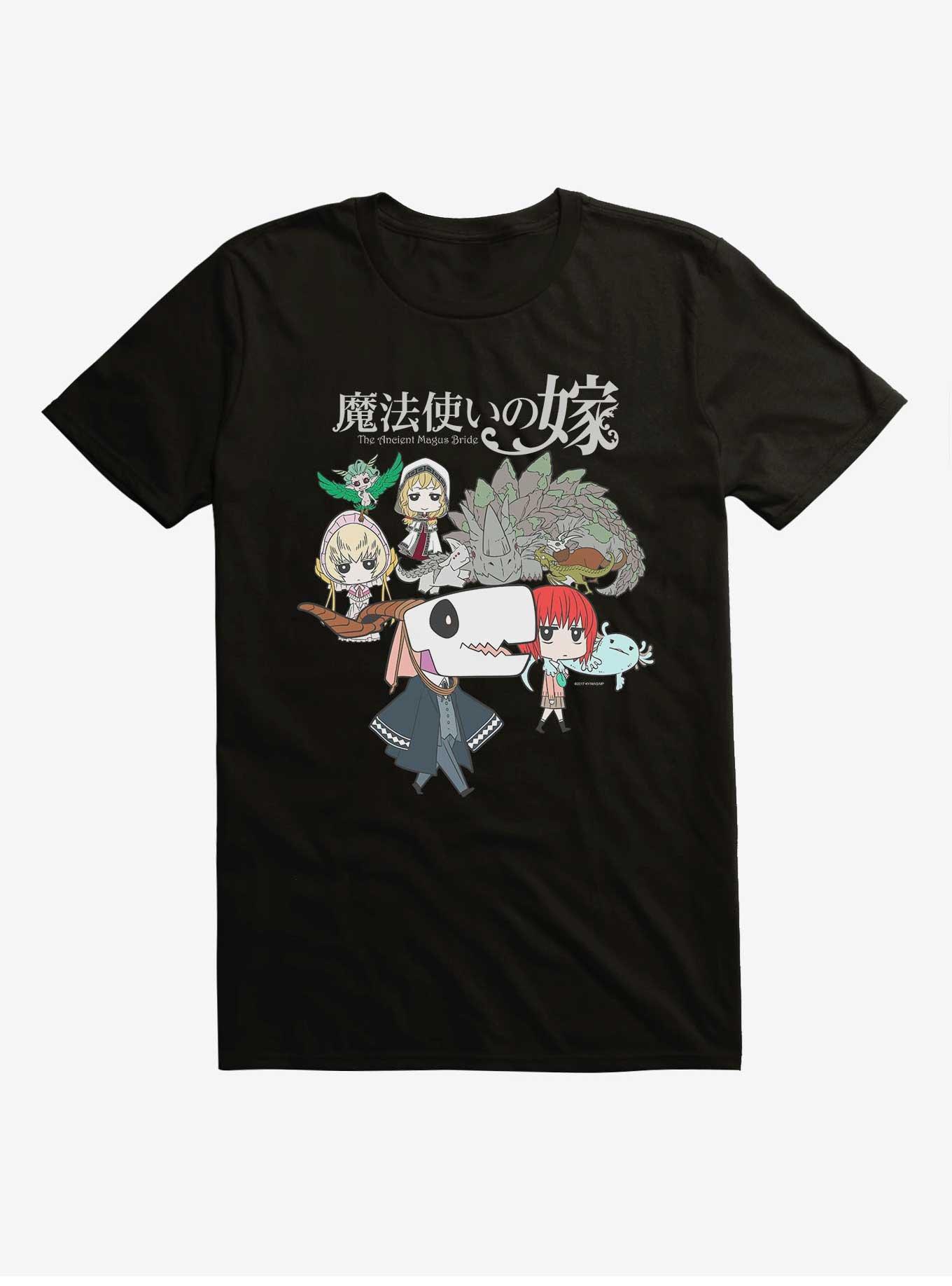 Ancient Magus Bride Chibi Group T Shirt Hot Topic