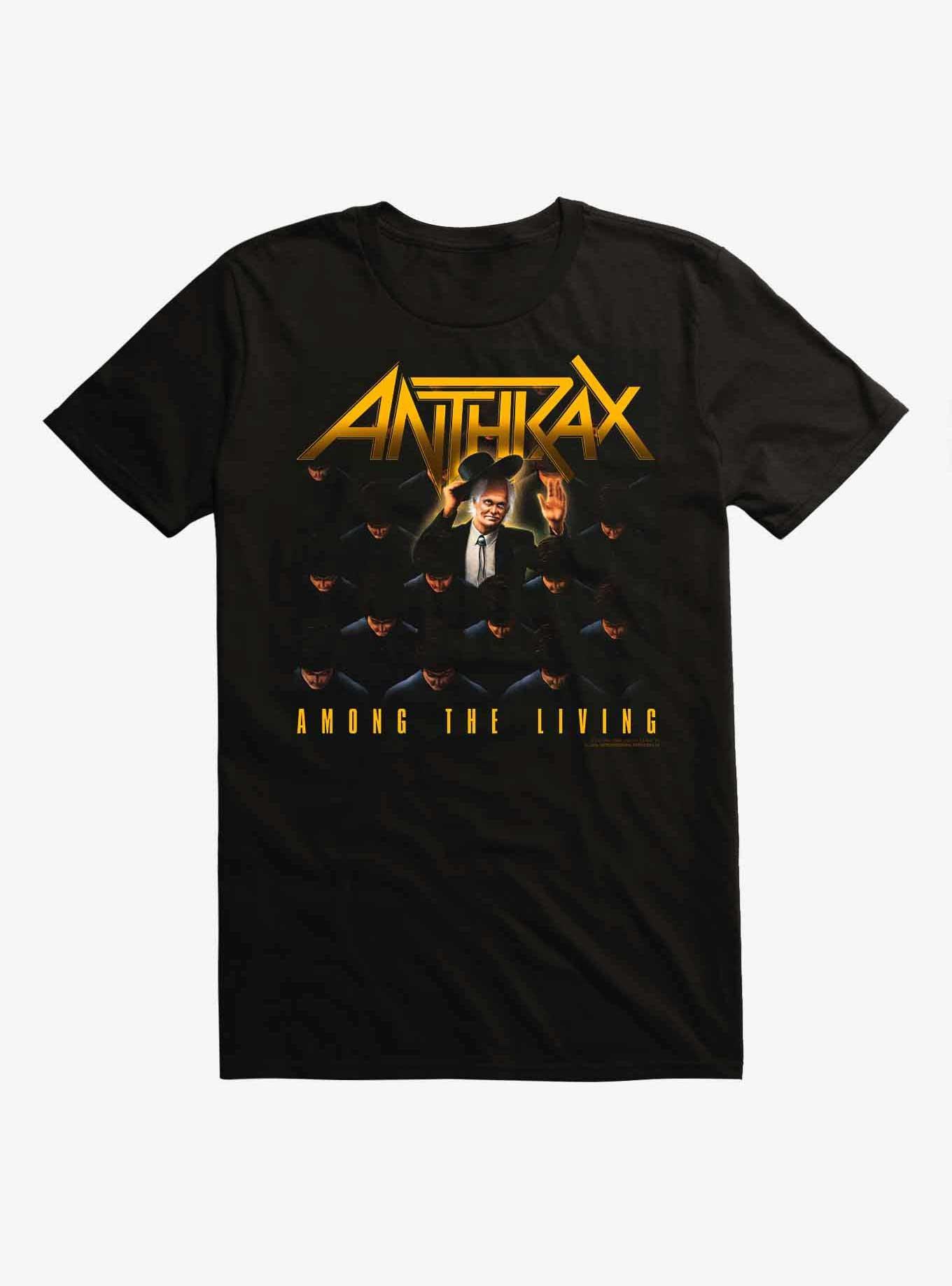 Anthrax Among The Living T-Shirt, BLACK, hi-res
