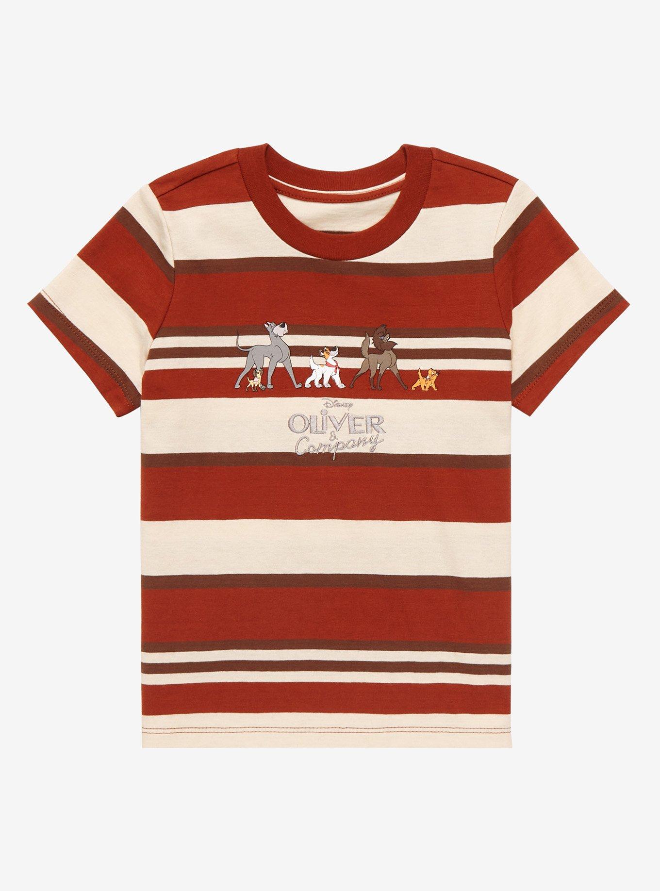 Disney Oliver & Company Toddler BoxLunch Striped | BoxLunch Exclusive - T-Shirt