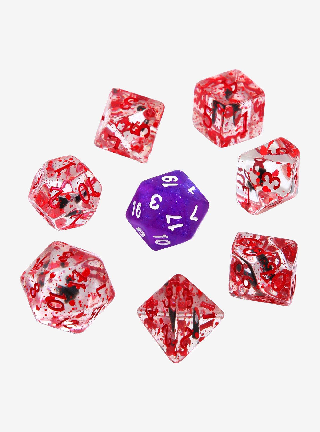 Sirius Bloody Knife Dice Set, , hi-res