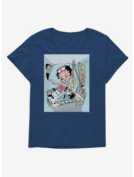 Betty Boop Medicine Time Girls T-Shirt Plus Size, ATHLETIC NAVY, hi-res