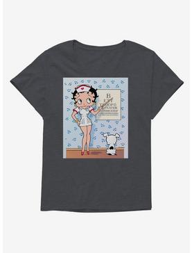Betty Boop Snellen Eye Chart Girls T-Shirt Plus Size, , hi-res