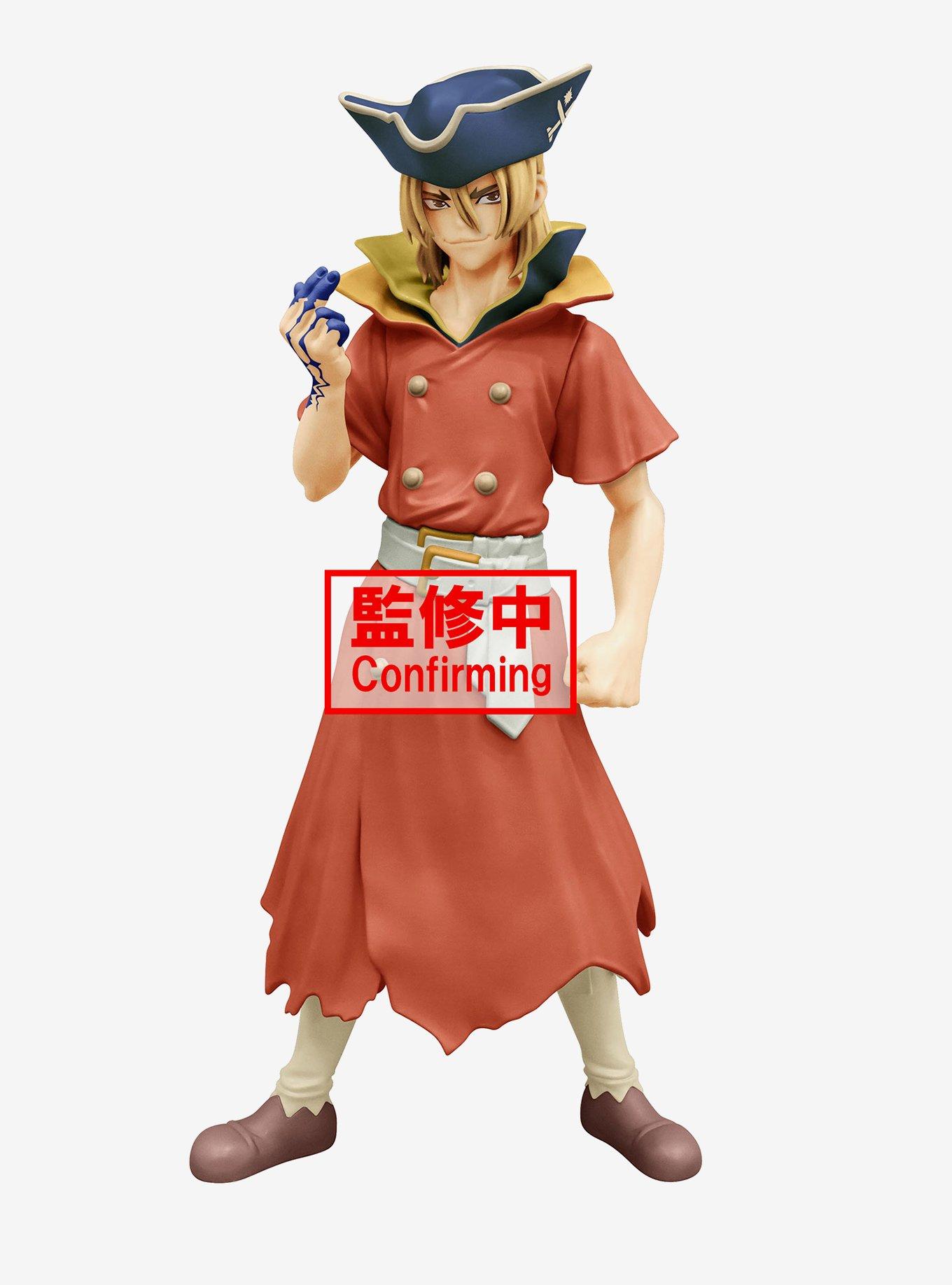 Banpresto Dr. Stone Figure of the Stone World Ryushi Nanami Figure, , hi-res
