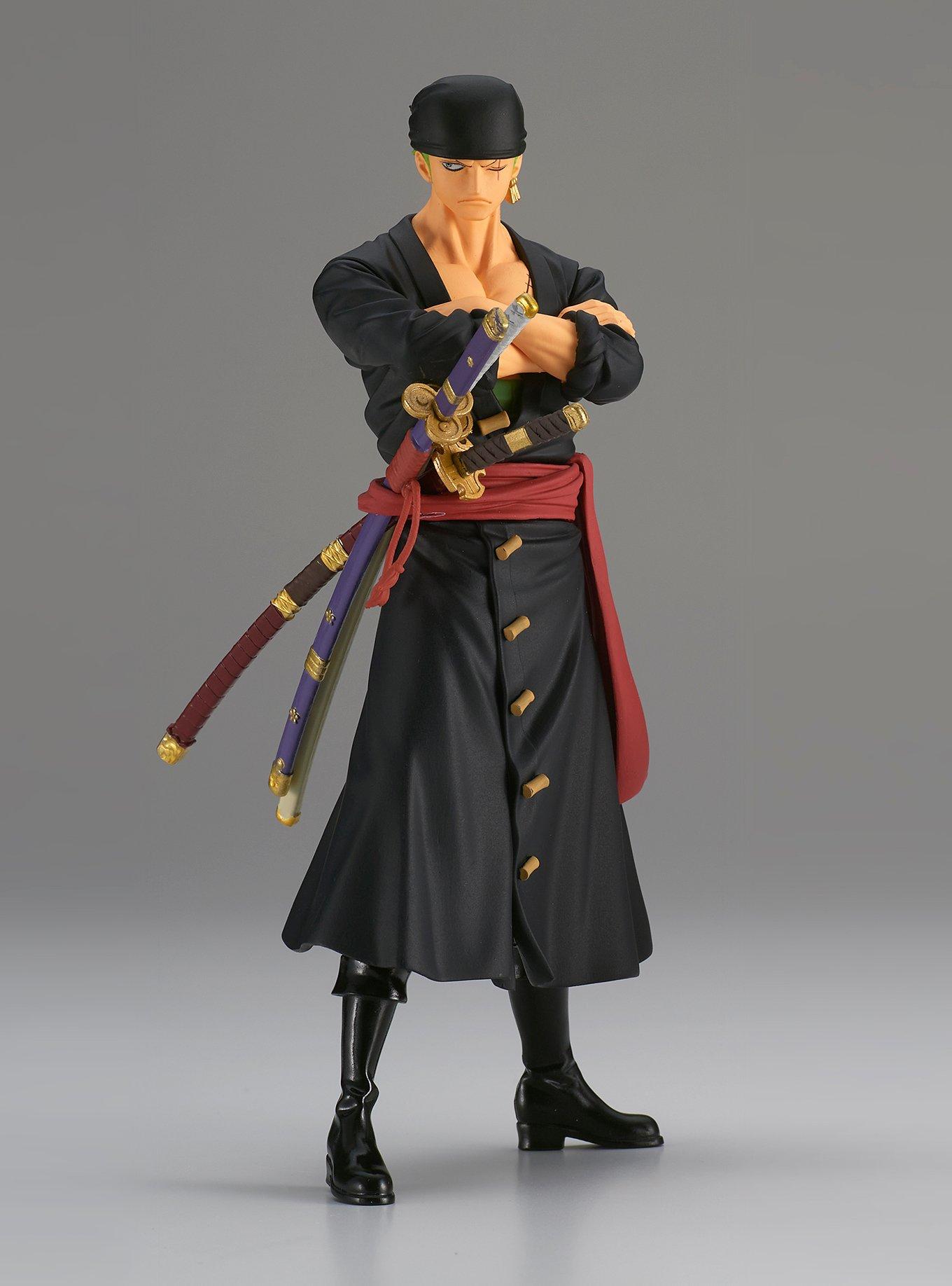  Banpresto One Piece DXF PVC The Grandline Men Film Z Vol2  Roronoa Zoro Figure : Toys & Games