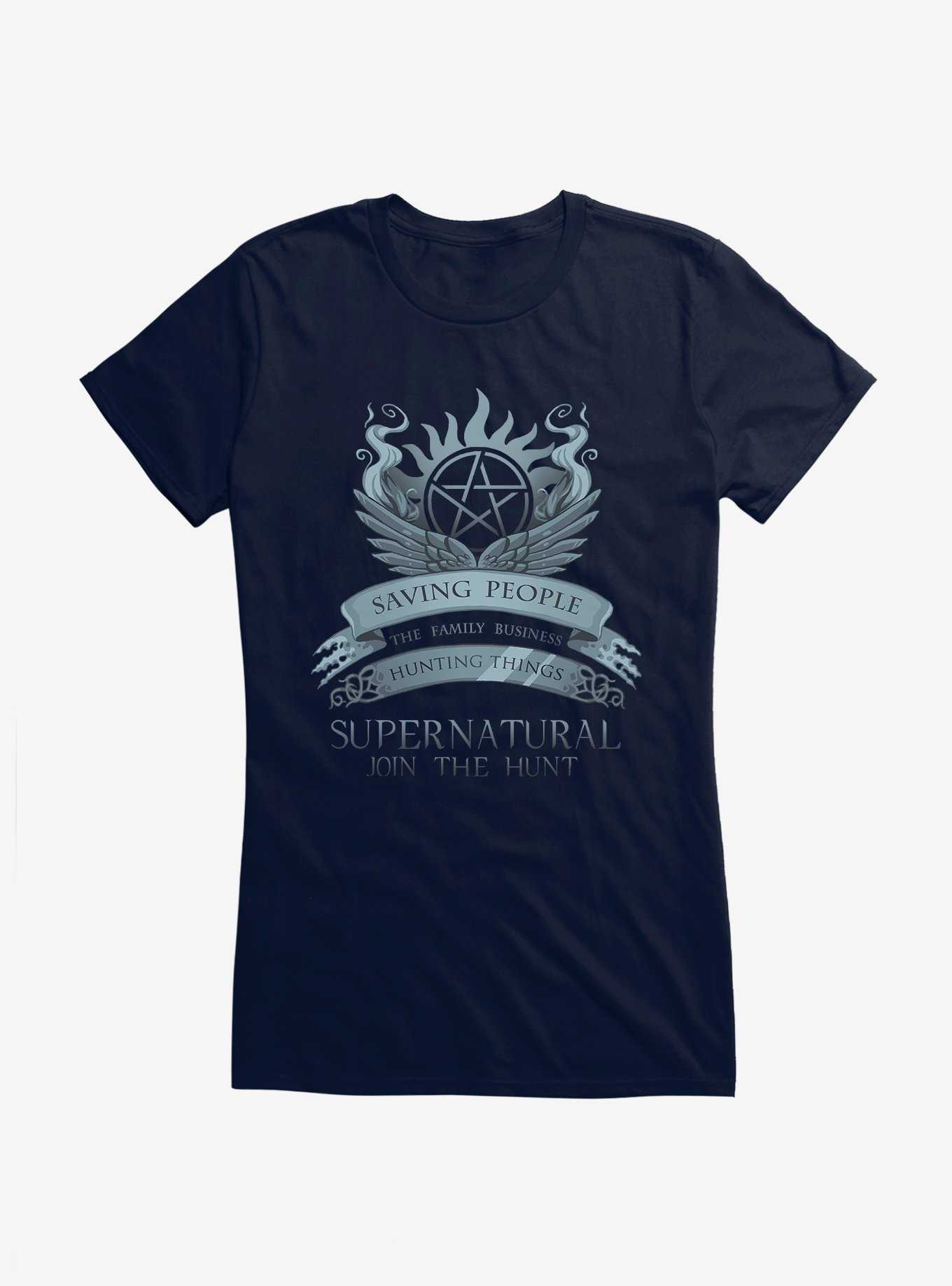 Supernatural Join The Hunt Girl's T-Shirt, , hi-res