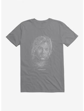 Supernatural Sam Squiggle Sketch T-Shirt, STORM GREY, hi-res