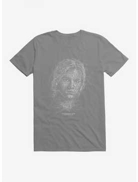 Supernatural Sam Squiggle Sketch T-Shirt, STORM GREY, hi-res