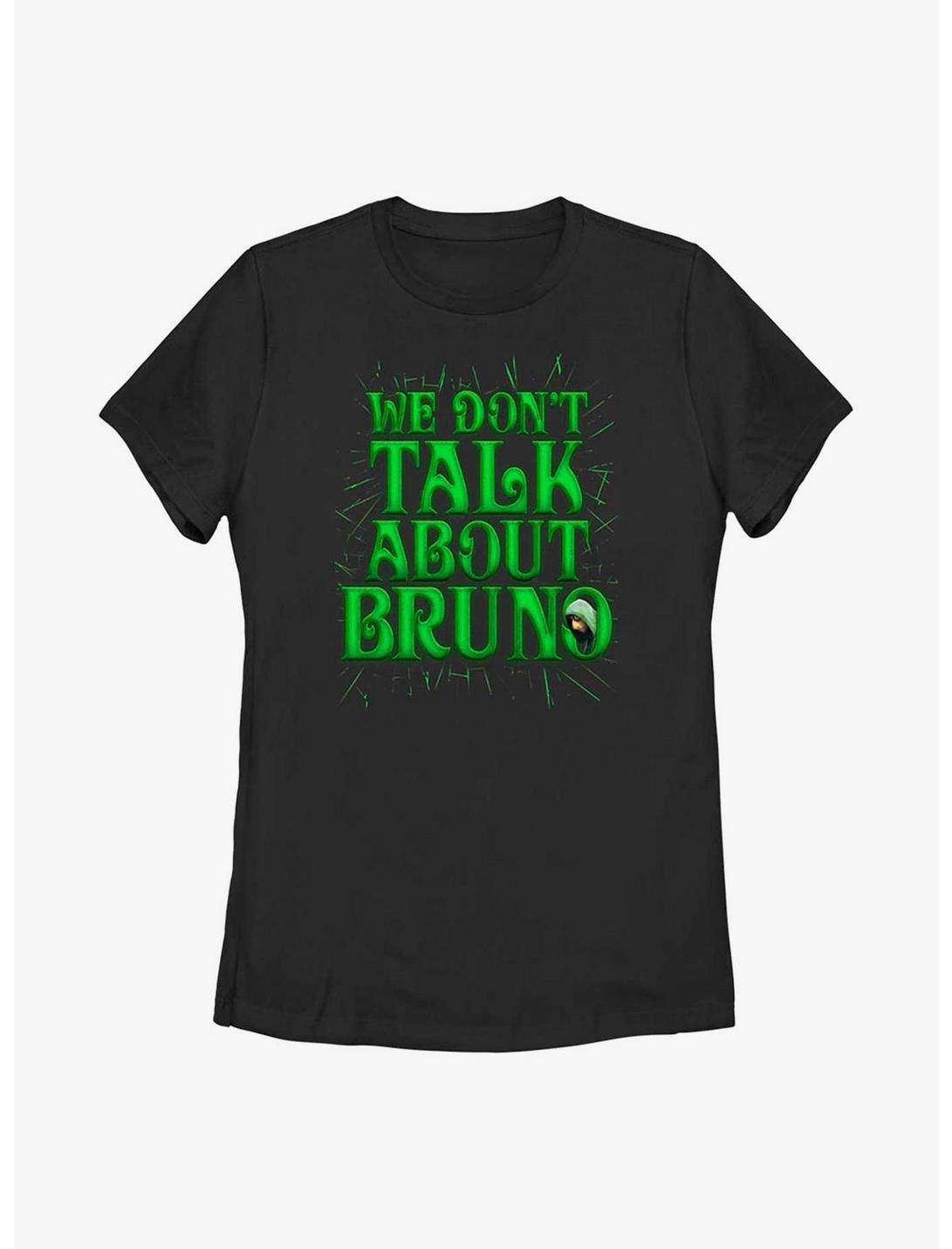 Disney Encanto We Don't Talk About Bruno Womens T-Shirt, BLACK, hi-res