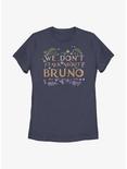 Disney Encanto We Don't Talk About Bruno Womens T-Shirt, NAVY, hi-res