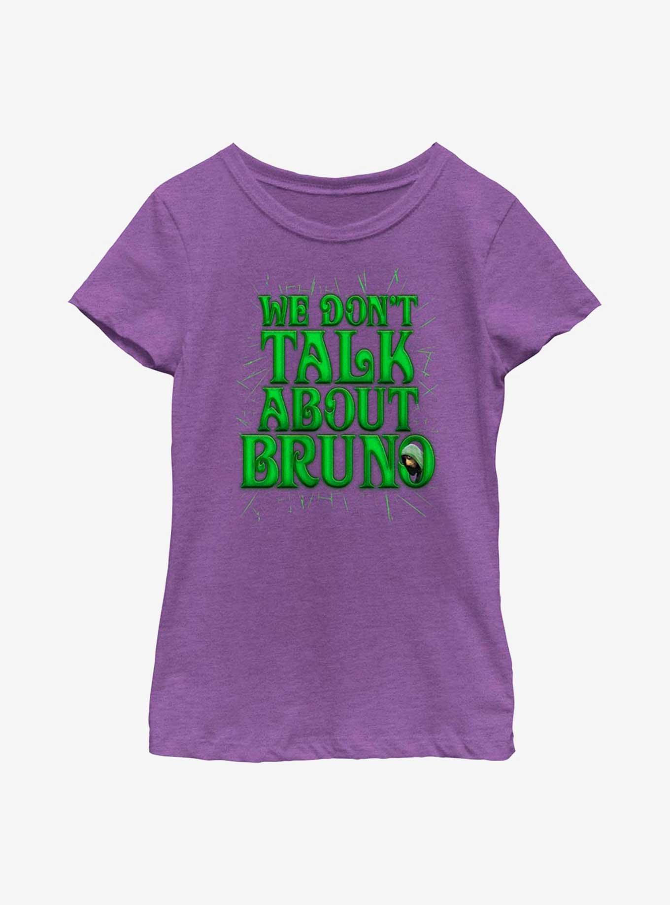 Disney Encanto We Don't Talk About Bruno Youth Girls T-Shirt, PURPLE BERRY, hi-res