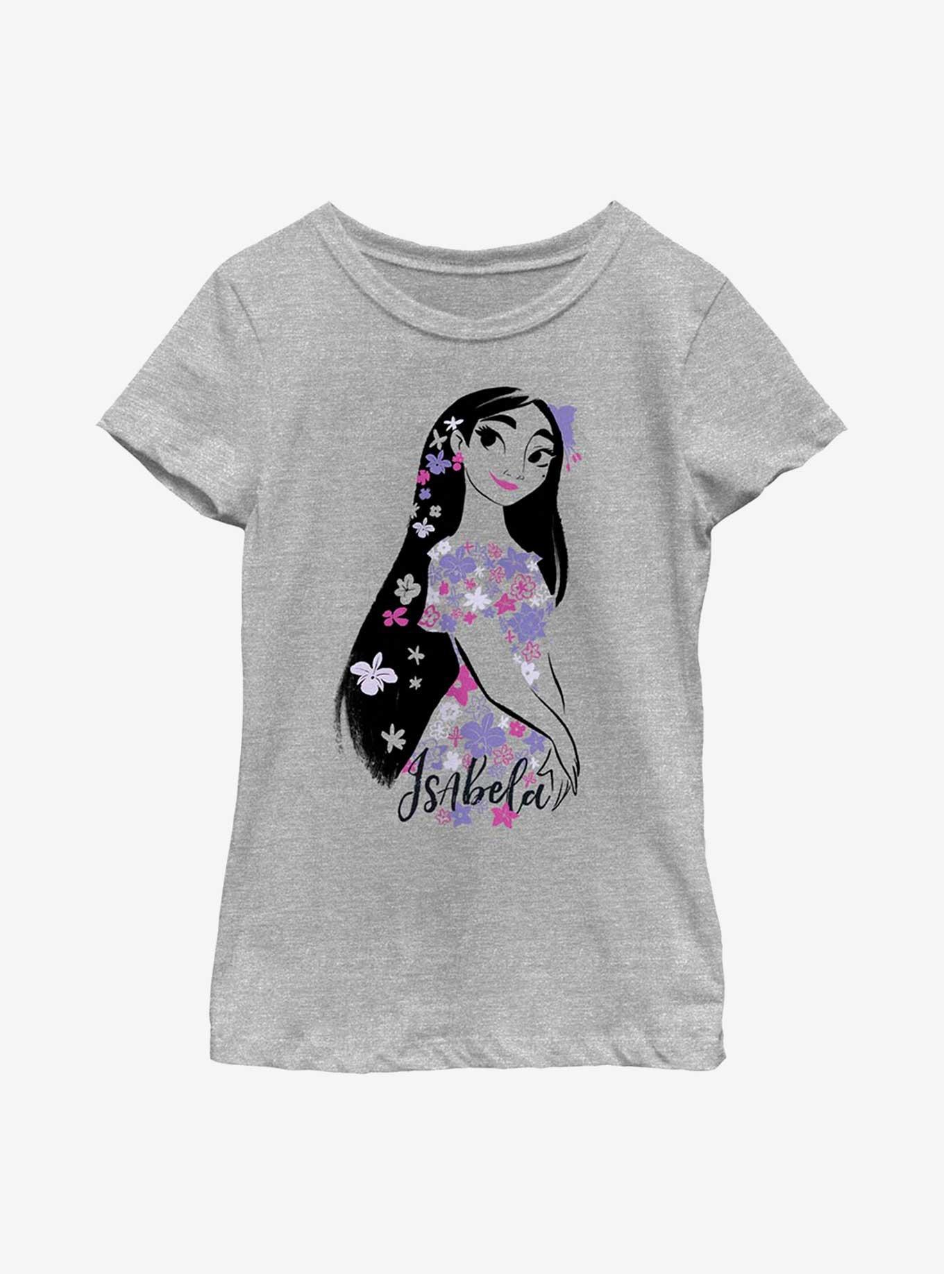 Disney Encanto Isabela Youth Girls T-Shirt, ATH HTR, hi-res