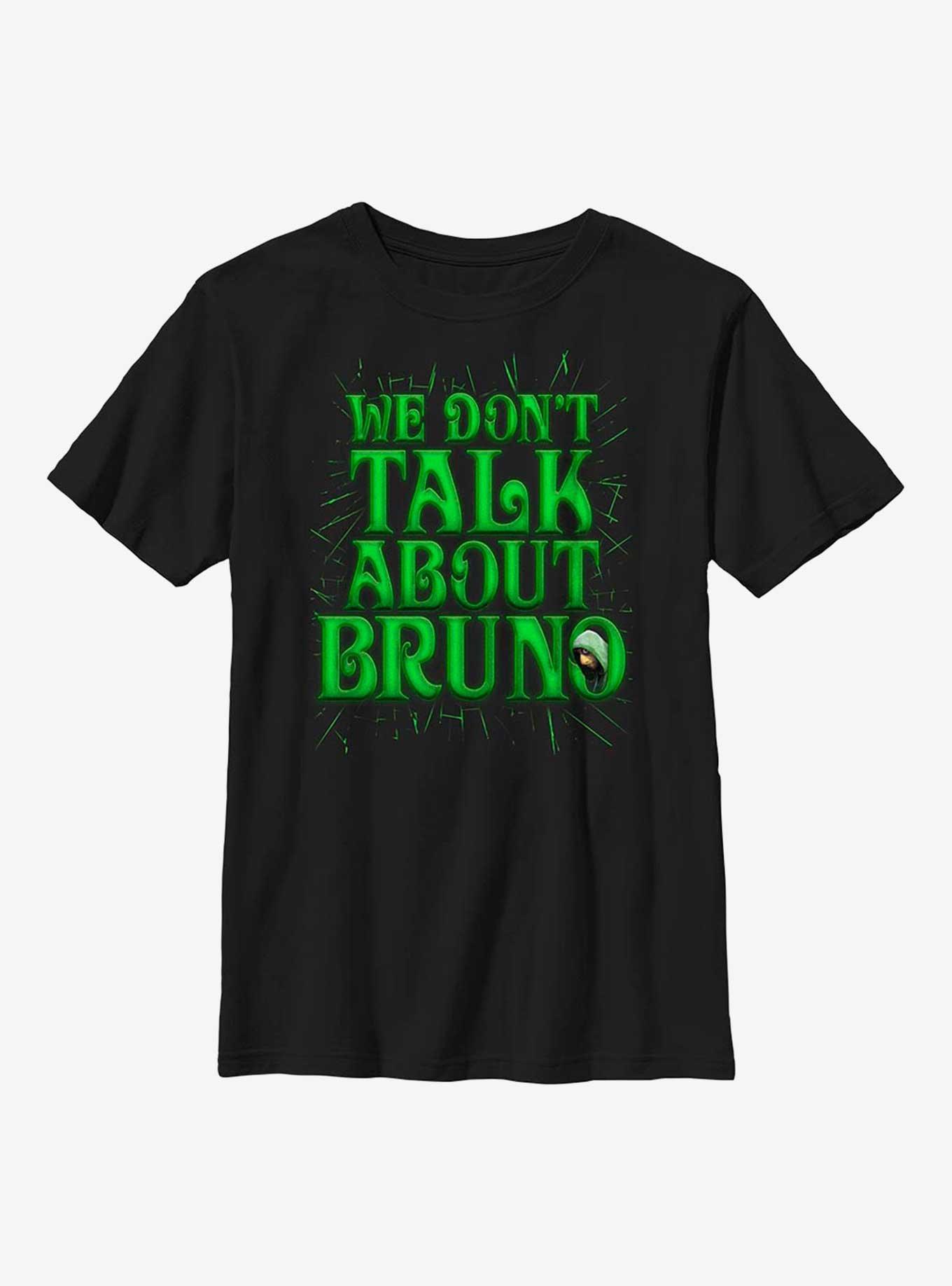 Disney Encanto We Don't Talk About Bruno Youth T-Shirt, BLACK, hi-res