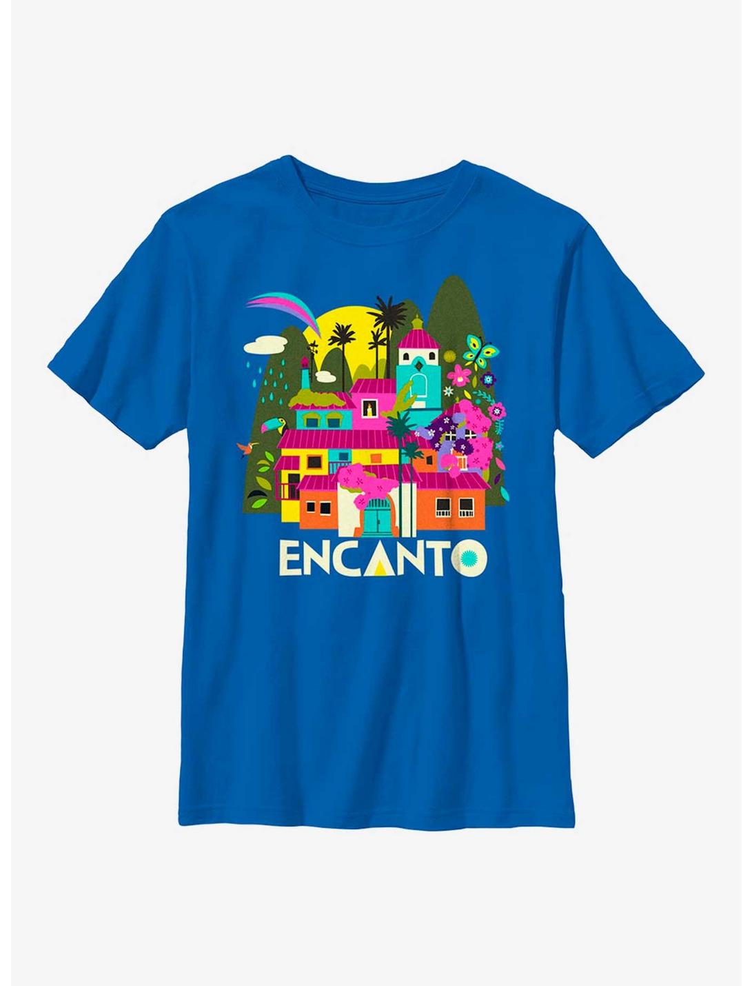 Disney Encanto Village Youth T-Shirt, ROYAL, hi-res