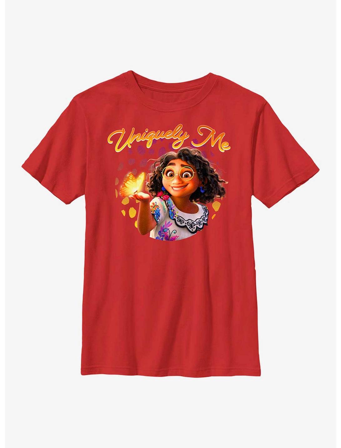 Disney Encanto Uniquely Me Mirabel Youth T-Shirt, RED, hi-res