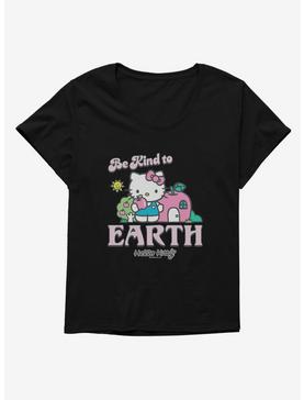 Hello Kitty Be Kind To The Earth Womens T-Shirt Plus Size, , hi-res