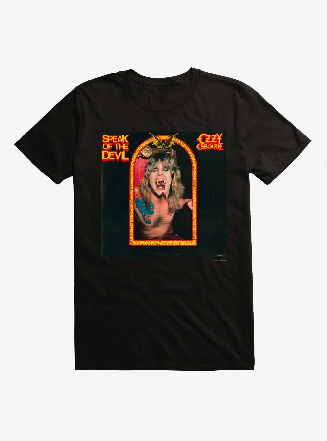 ozzy osbourne speak of the devil shirt