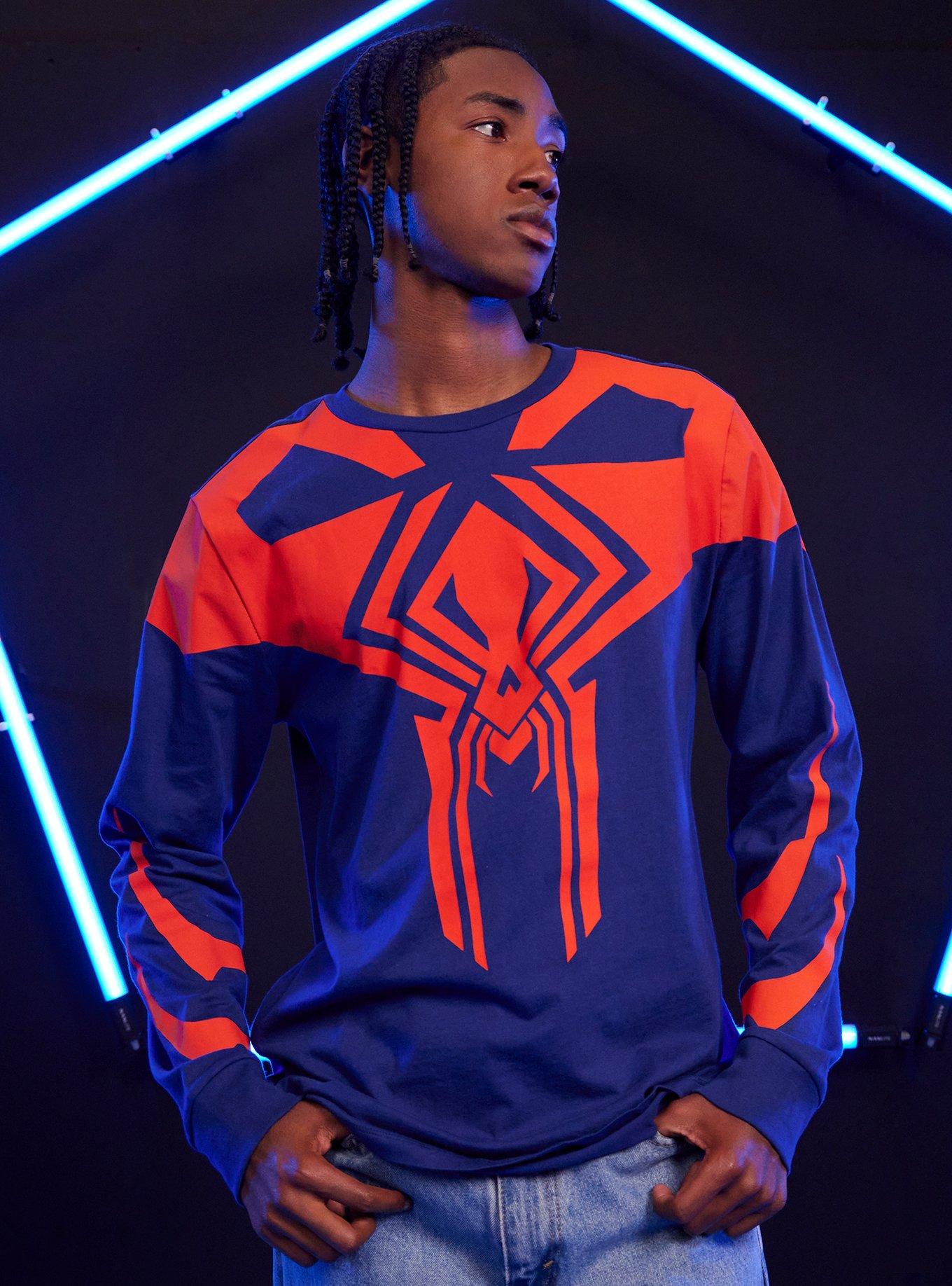 Ultimate Spiderman Blue and Red Hockey Jersey