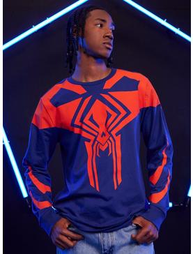 Plus Size Our Universe Marvel Spider-Man: Across The Spider-Verse Spider-Man 2099 Long-Sleeve T-Shirt, , hi-res