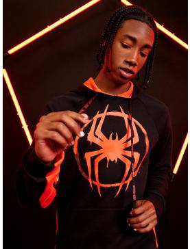 Plus Size Our Universe Marvel Spider-Man: Across The Spider-Verse Miles Morales Hoodie, , hi-res