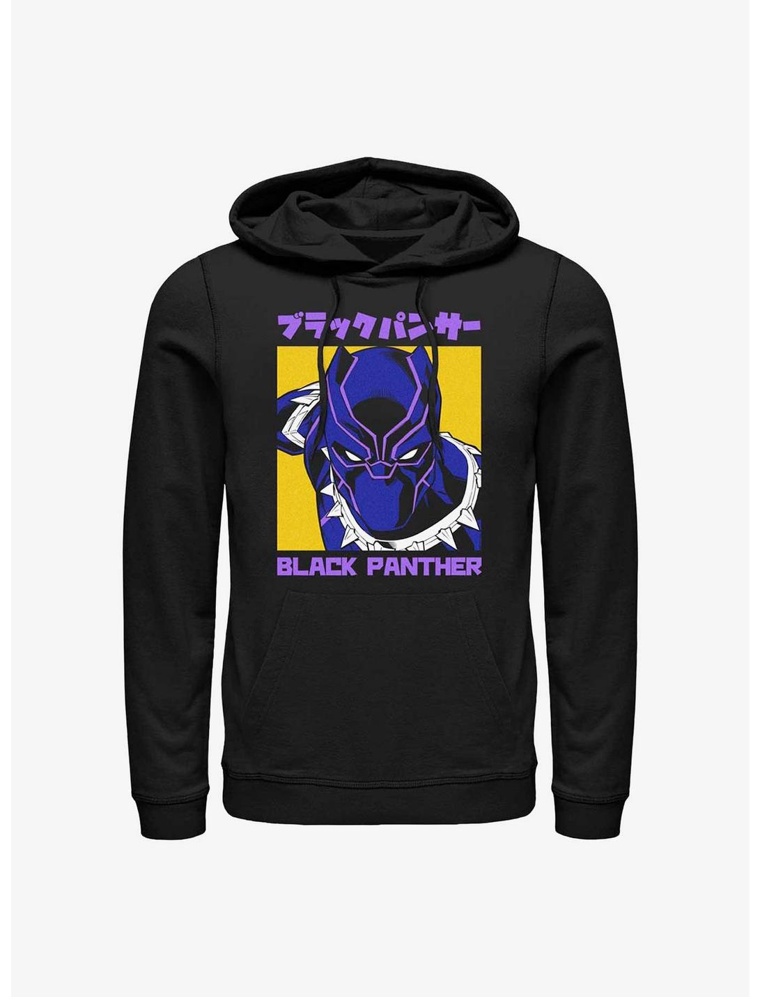 Marvel Black Panther Kanji Hoodie, BLACK, hi-res
