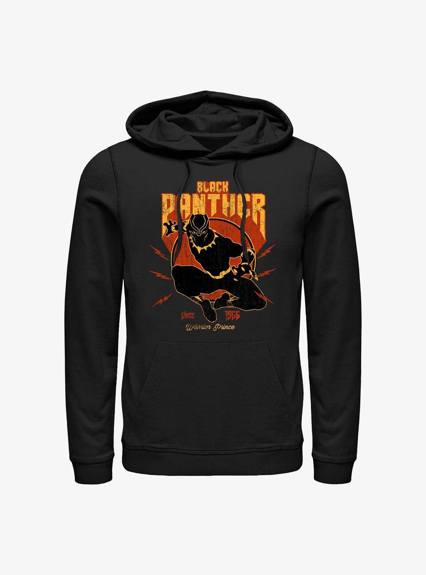 Marvel Black Panther Warrior Prince Hoodie, BLACK, hi-res