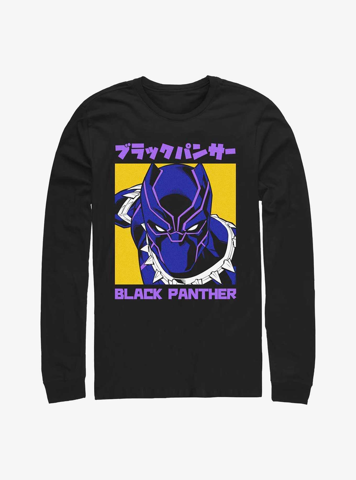 Marvel Black Panther Kanji Long-Sleeve T-Shirt, , hi-res