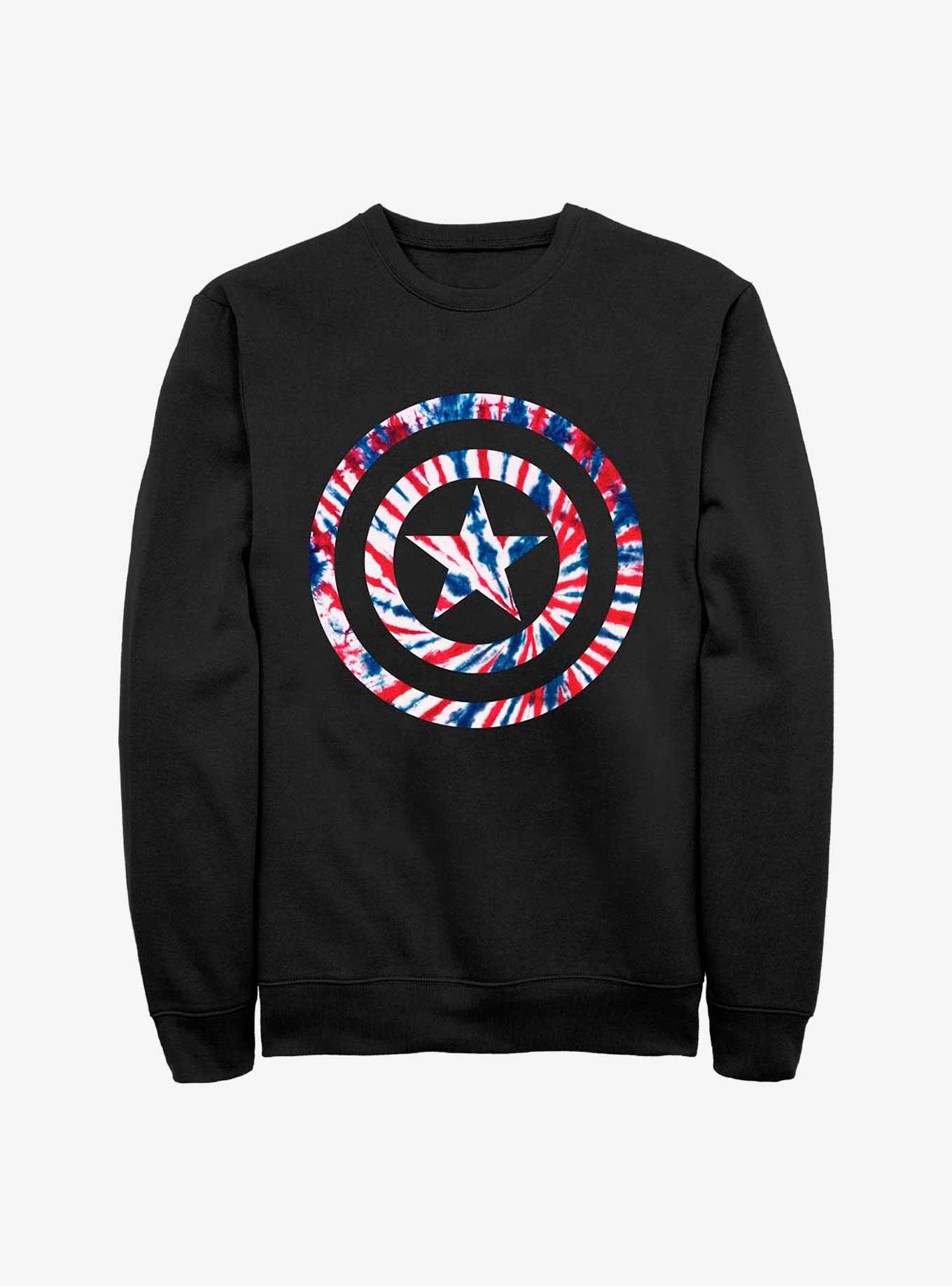 Marvel Captain America Tie-Dye America Sweatshirt, , hi-res