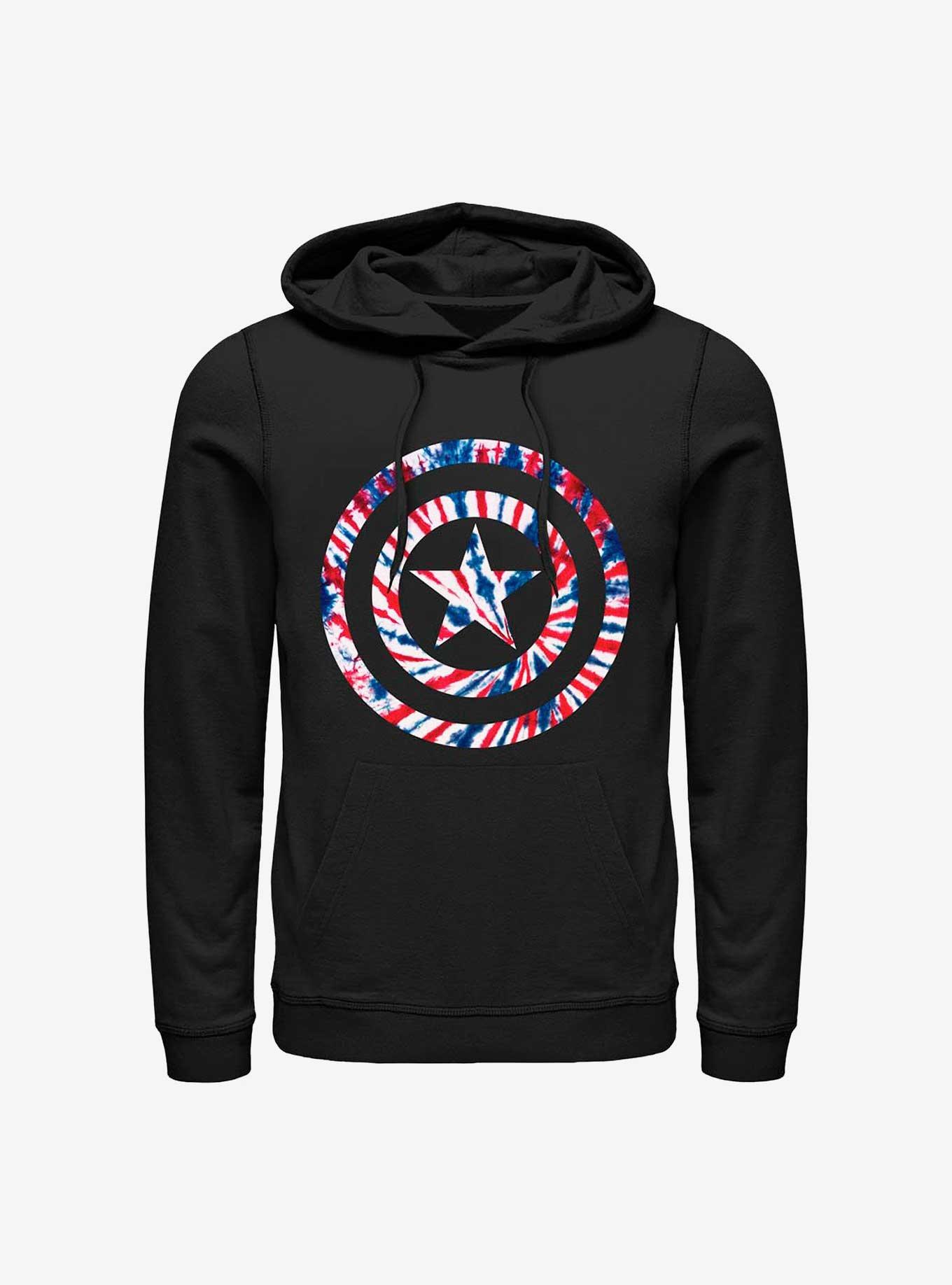 Marvel Captain America Tie-Dye America Hoodie, , hi-res