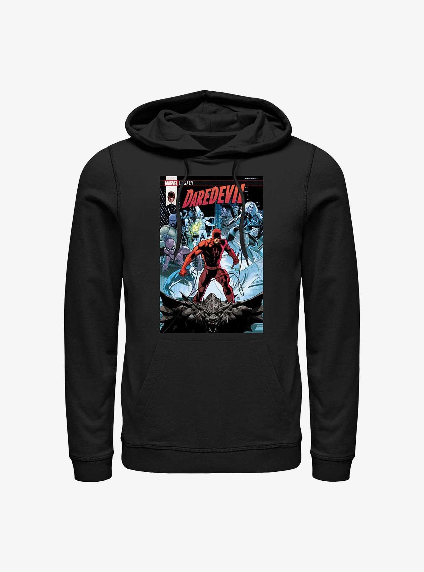 Marvel Daredevil Comic Book Cover Hoodie, , hi-res