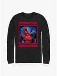 Marvel Deadpool Approved Long-Sleeve T-Shirt, BLACK, hi-res