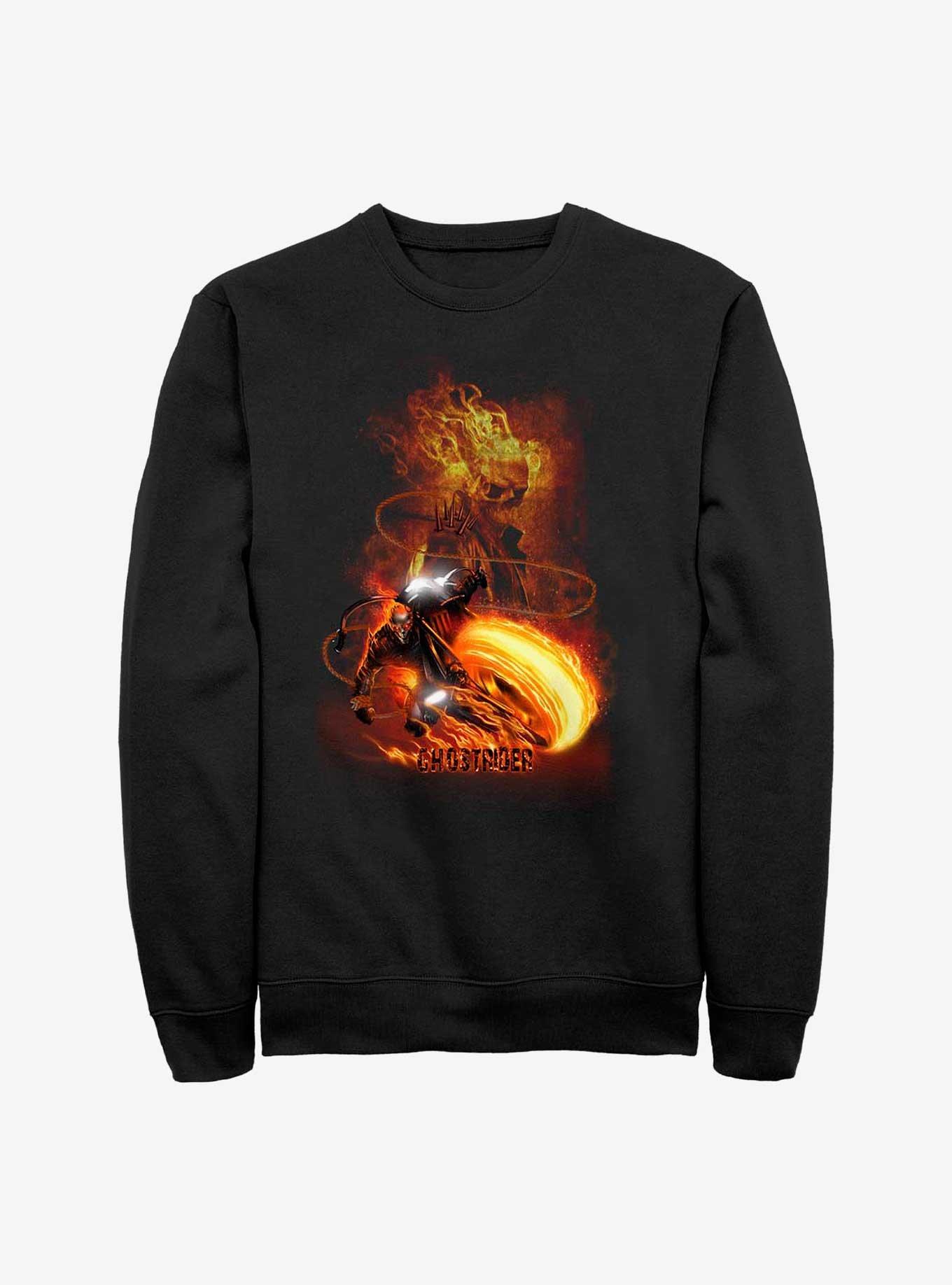 Marvel Ghost Rider Vengeance Rider Sweatshirt, BLACK, hi-res