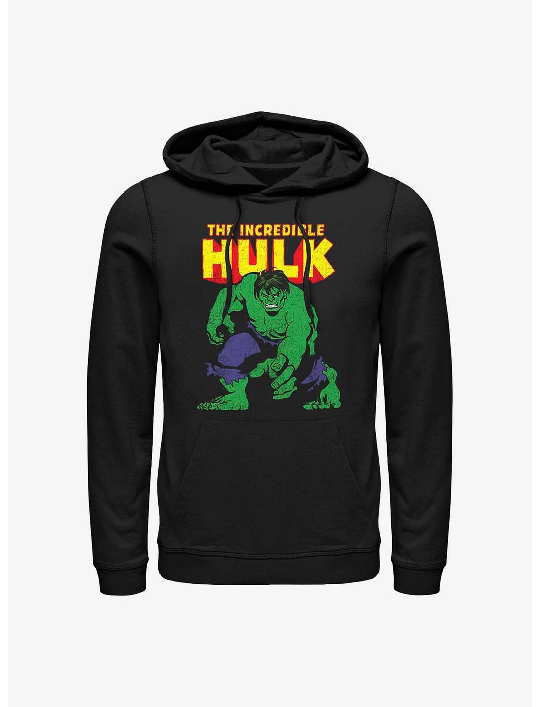 Marvel Hulk The Incredible Hulk Hoodie, BLACK, hi-res