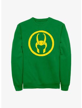 Marvel Loki Helmet Logo Sweatshirt, , hi-res