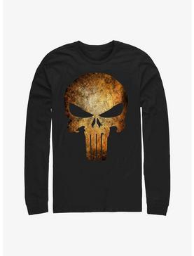 Plus Size Marvel The Punisher Skull Long-Sleeve T-Shirt, , hi-res