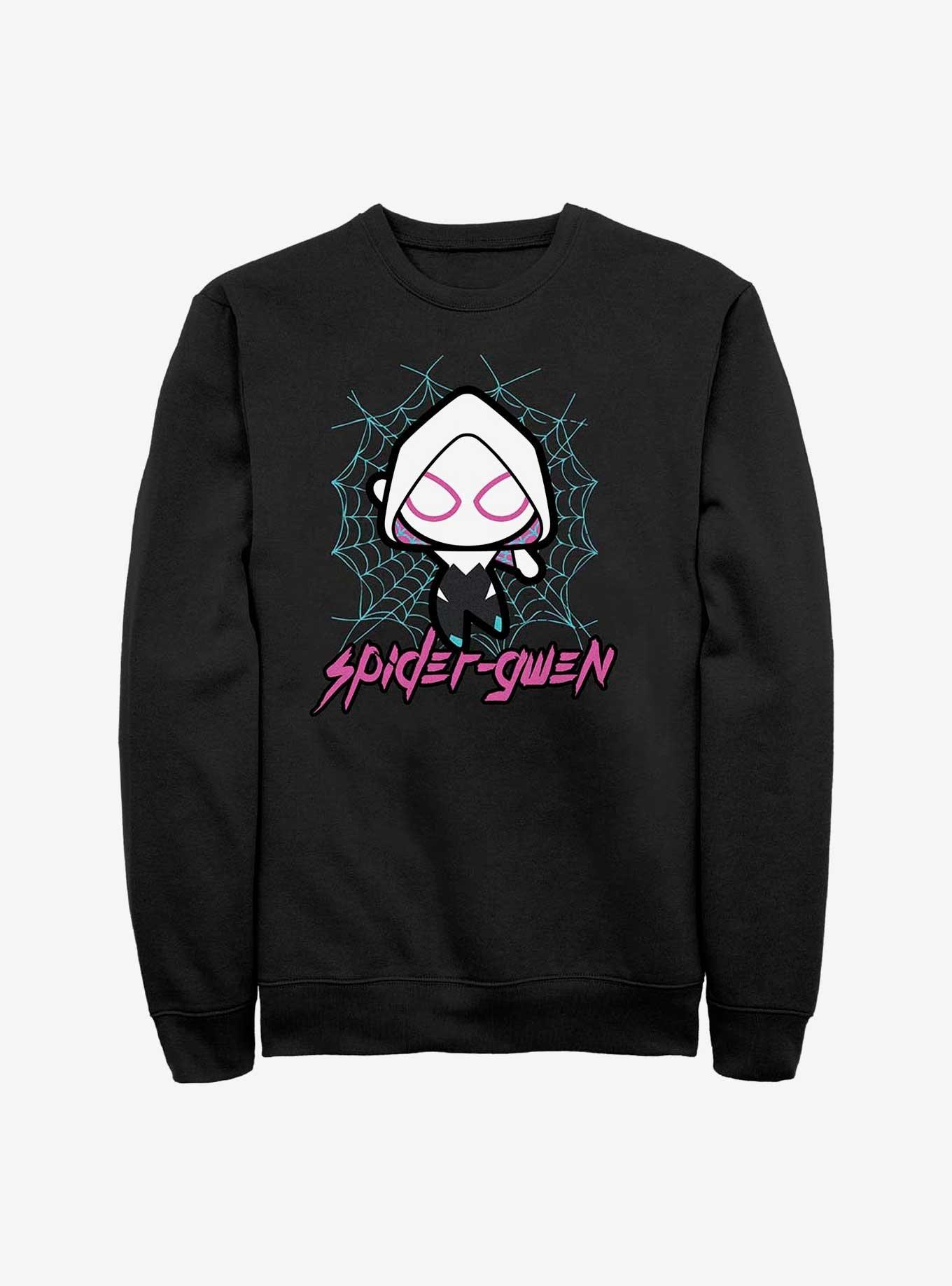 Marvel Spider-Gwen Kawaii Gwen Sweatshirt, BLACK, hi-res