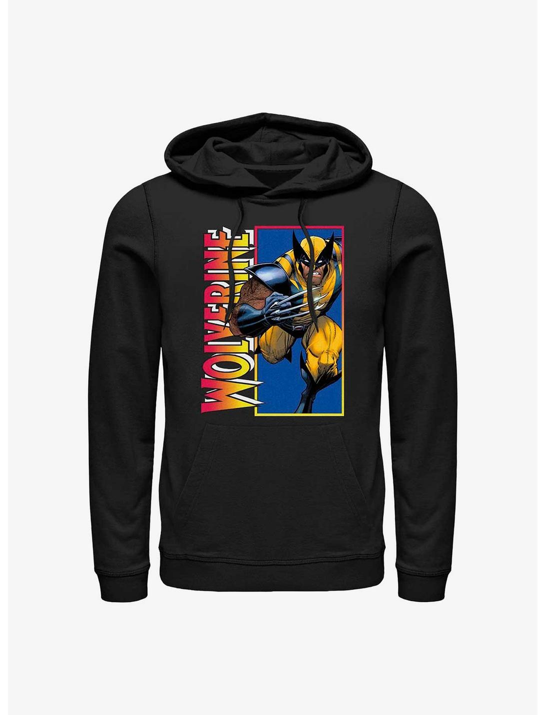 Marvel Wolverine Classic Wolverine Hoodie, BLACK, hi-res