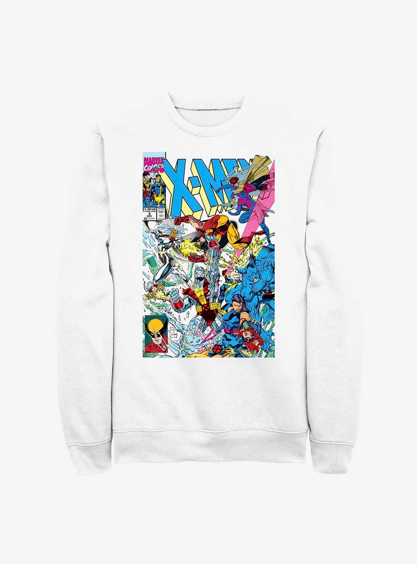 Marvel X-Men Blast Comic Cover Sweatshirt